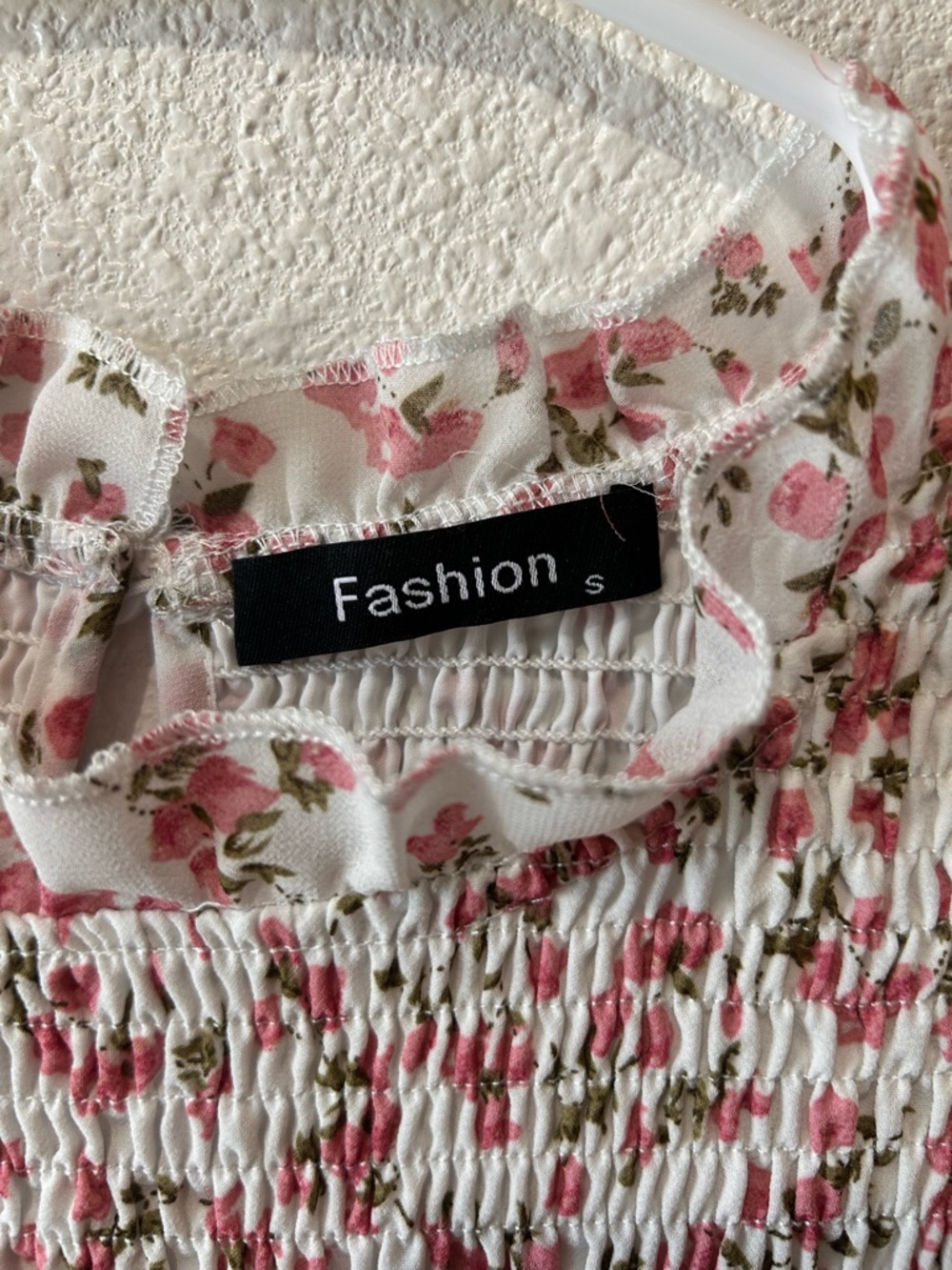 Floral Smocked Long Sleeve Dress - Picture 5 of 6